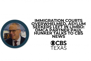 Immigration courts overwhelmed, asylum seekers left in limbo: DMCA Partner Paul Hunker Talks to CBS News